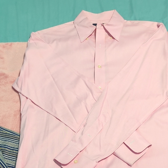 Ralph Lauren Light Pink Dress Shirt - Picture 5 of 8